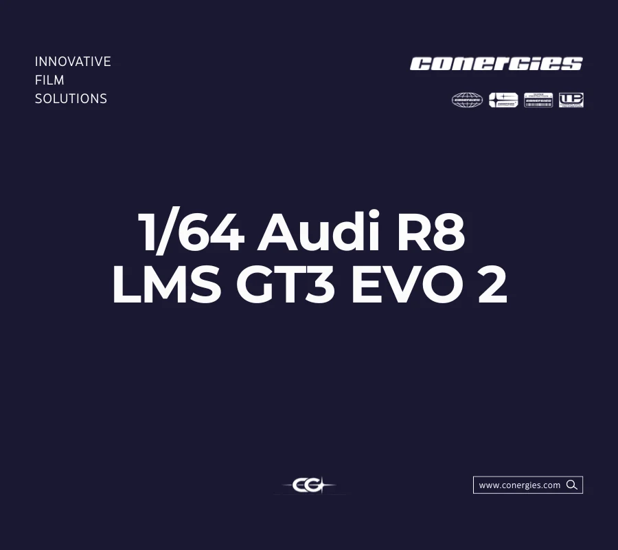 CONERGIES Joins DarwinPRO, KILO Works, and APEX Predator Racing for the Release of a New 1/64 Audi R8 LMS GT3 EVO 2
